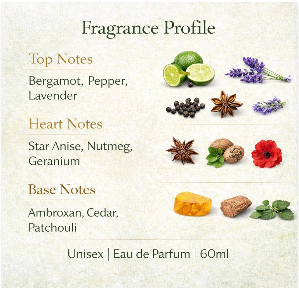 Dior Sauvage Inspired Perfume | NOOR Perfumes Unisex Eau de Parfum – Long Lasting Premium Fragrance 50ml