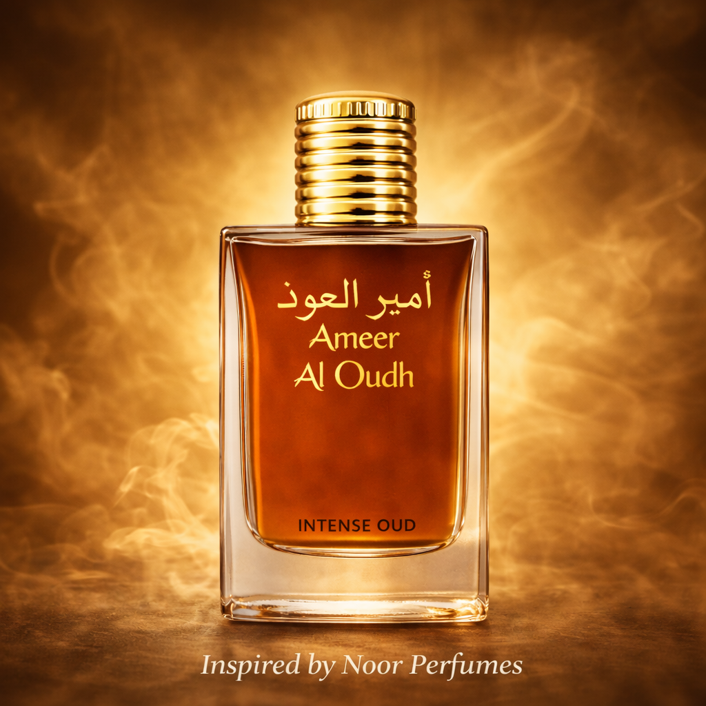 Ameer Oud Intense | Men’s Perfume |Eau de Parfum 50ml | Long-Lasting Oud Fragrance – Noor Perfumes