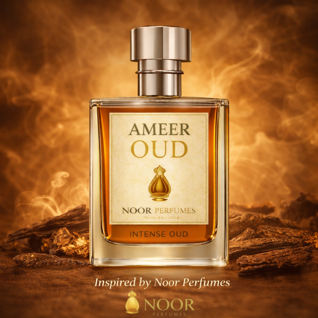 Ameer Oud Intense | Men’s Perfume |Eau de Parfum 50ml | Long-Lasting Oud Fragrance – Noor Perfumes