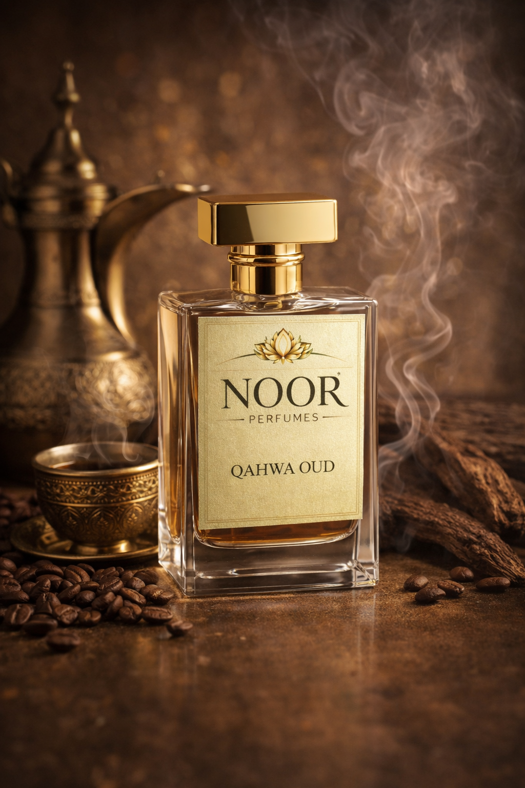 NOOR PERFUMES - Qahwa Oud.           Eau de Parfum | 50 ml