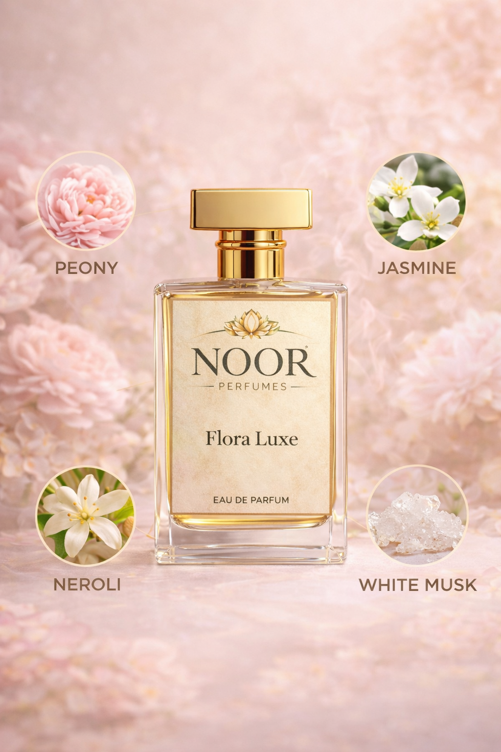 NOOR PERFUMES – Flora Luxe Eau de Parfum | 50 ml
