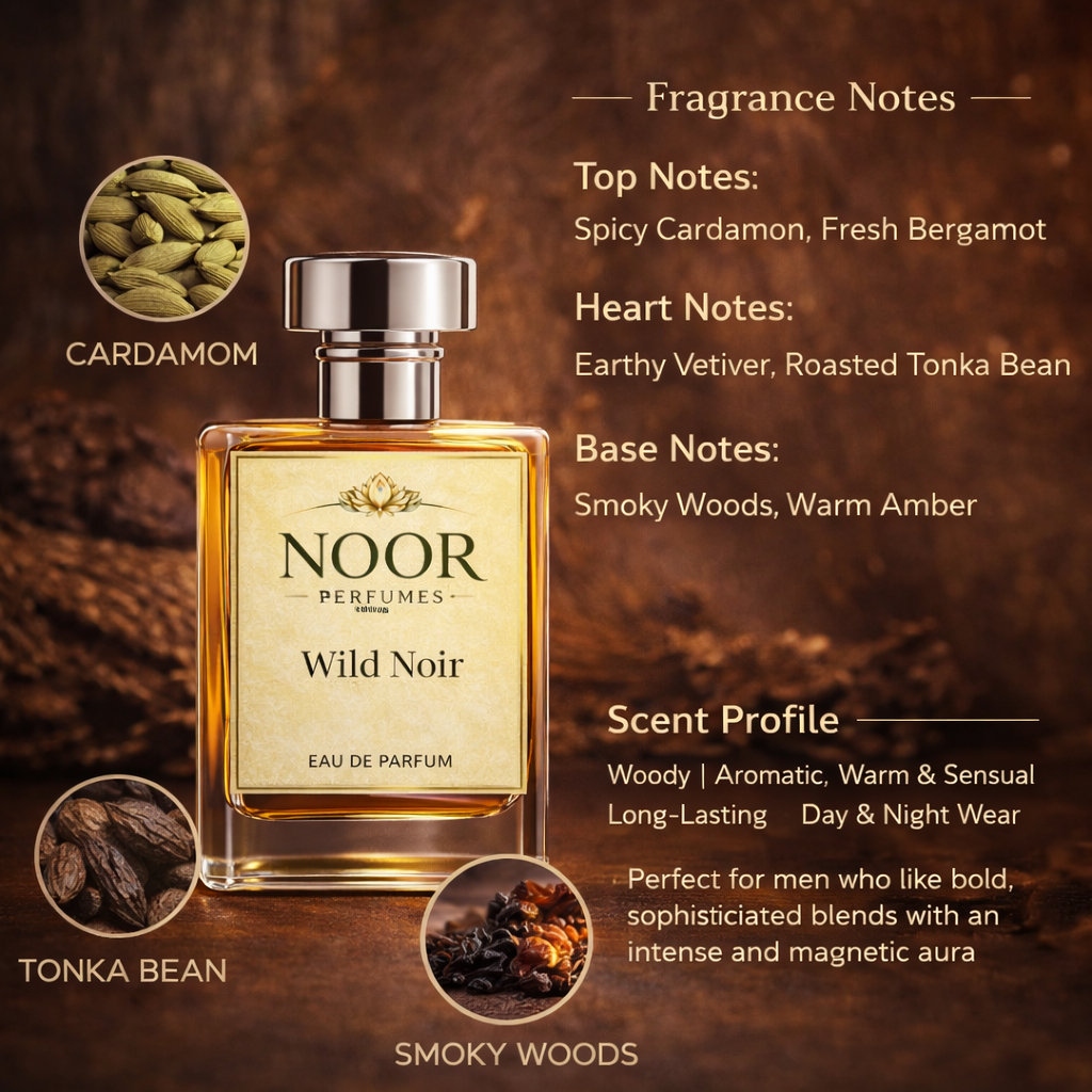 NOOR PERFUMES – Wild Noir Eau de Parfum | 50 ml