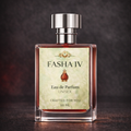 FASHA IV Unisex Eau de Parfum 50ml by Noor Perfumes | Long Lasting Luxury Perfume with Vanilla, Rose & Incense