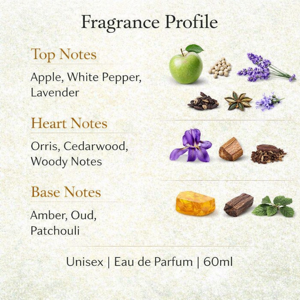 Amber Wood Inspired Perfume by NOOR Perfumes | Unisex Long-Lasting Luxury Fragrance 50ml